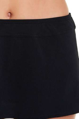 Adidas Skirtini Swim Bottoms 16 Black Sport Skirt Skort Elasstic Waist Lined NWT Women's Clothing Deals